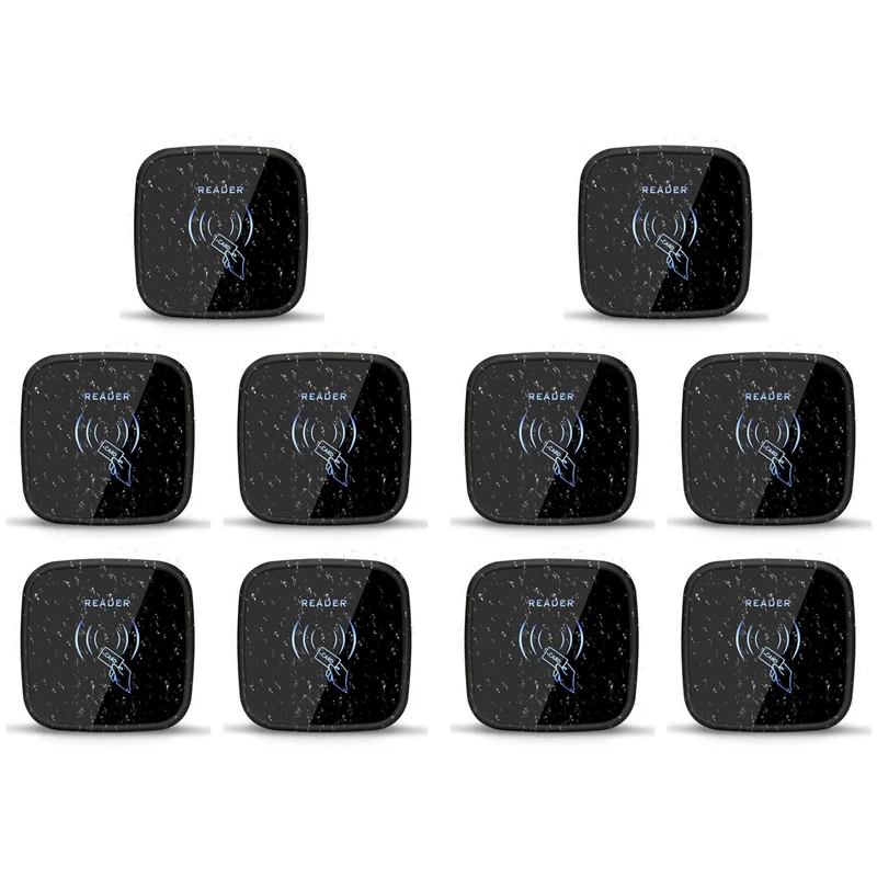

M13K-10X RFID Double Frequency Card Reader ID & IC 125Khz & 13.56M Wiegand 26/34 Output Waterproof IP67 Sn:D81