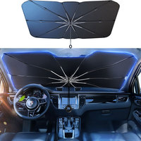 For Jeep Renegade Compass Grand-Cherokee Wrangler Car Front Windshield Sunshade Umbrella For Car Window Summer Sun Protection