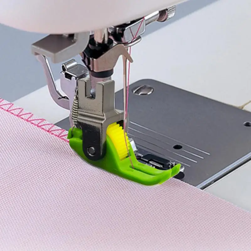 1PC Narrow Roller Presser Foot For Singer Brother Juki Industrial Single Needle Lockstitch Sewing Machine Accessories