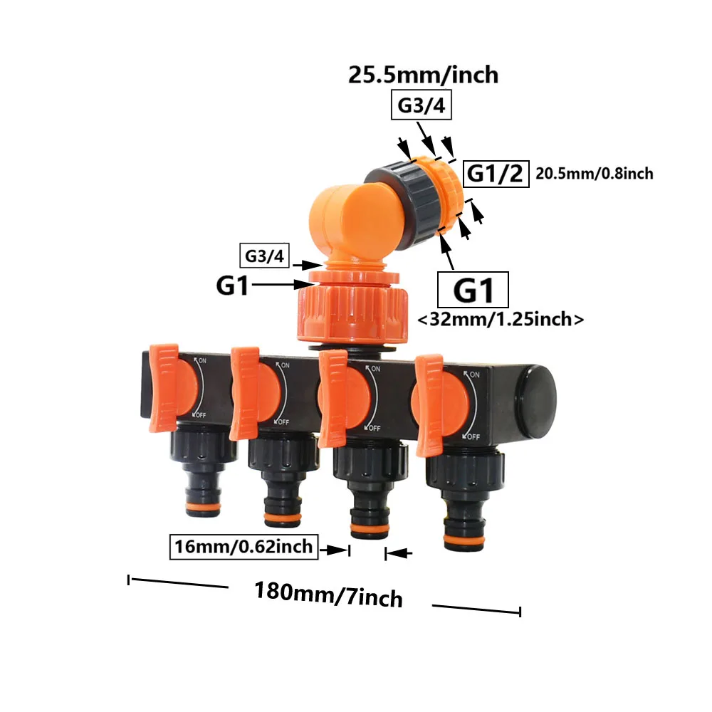 2/4-Way Hose Tap Wa…