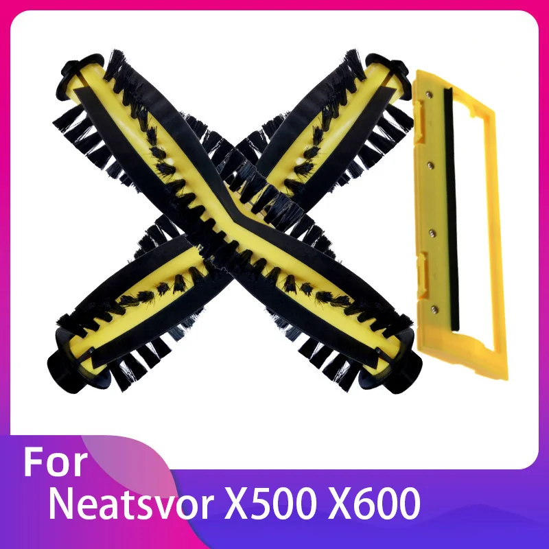 Fit For Neatsvor X500 X600 Domestic Robot Vacuum Main Roller Brush Cover Spare Washable Replacement Kit For Cleaner Accessories