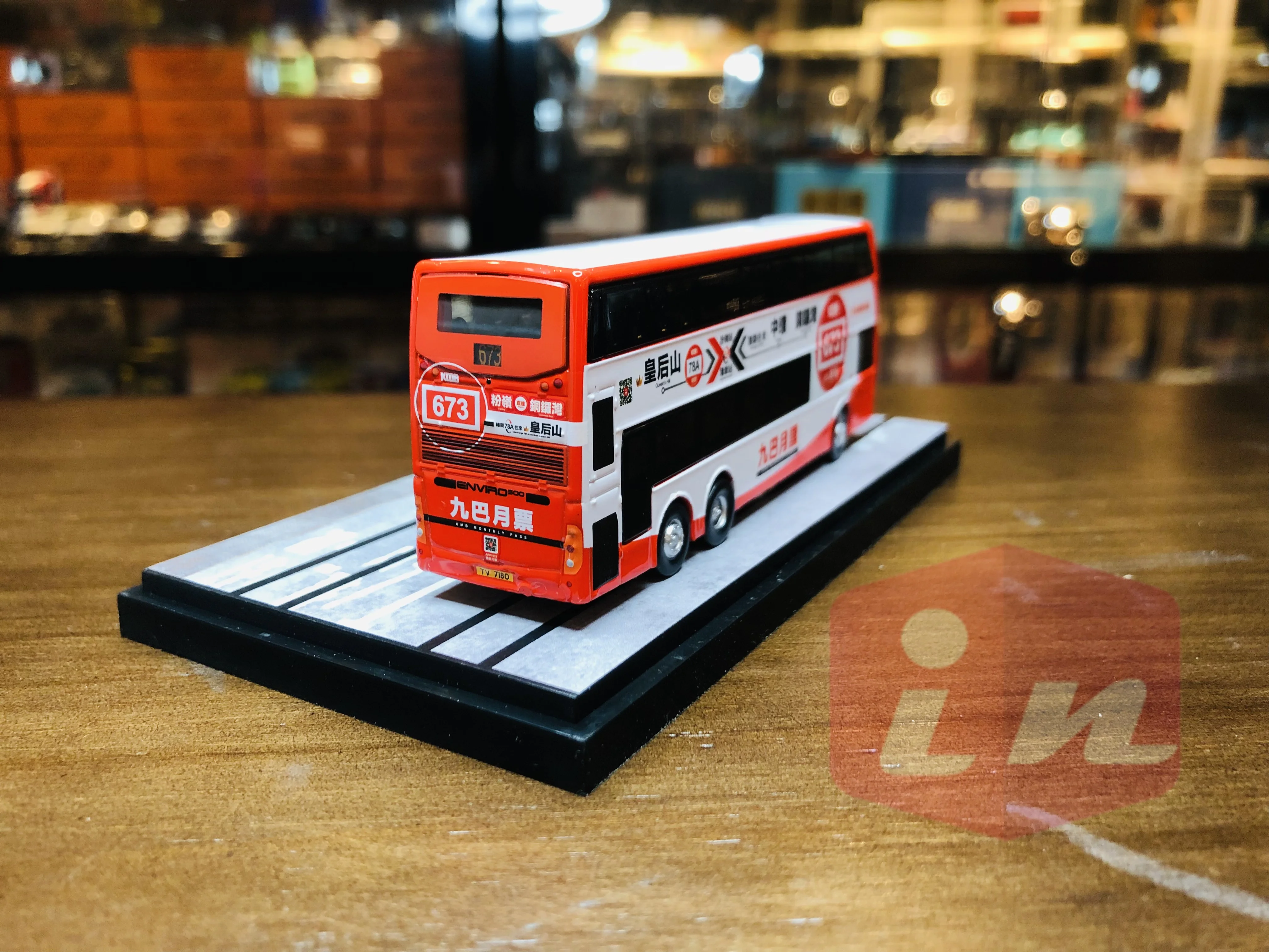 Tiny 1:110 KMB32 Hong Kong KMB ADL Enviro500 MMC Bus Diecast Model Car Collection Limited Edition Hobby Toys