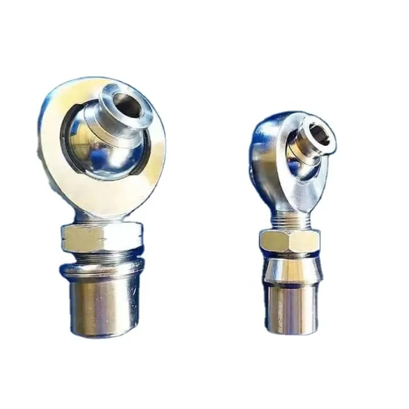 Heavy Duty Suspension Parts Heim Joint with Misalignment Spacers, Welded Bung and Jam Nuts