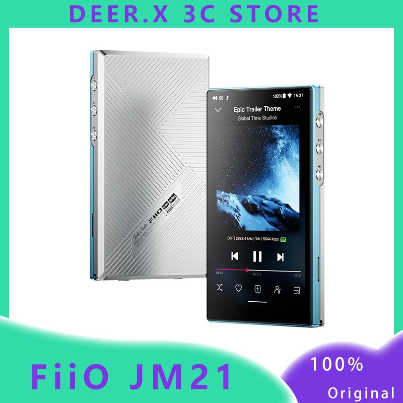  Fiio Jm21 Portable High-Definition Lossless Music Player Android 13 Dual Cs43198 Dual Operational Amplifier Custom