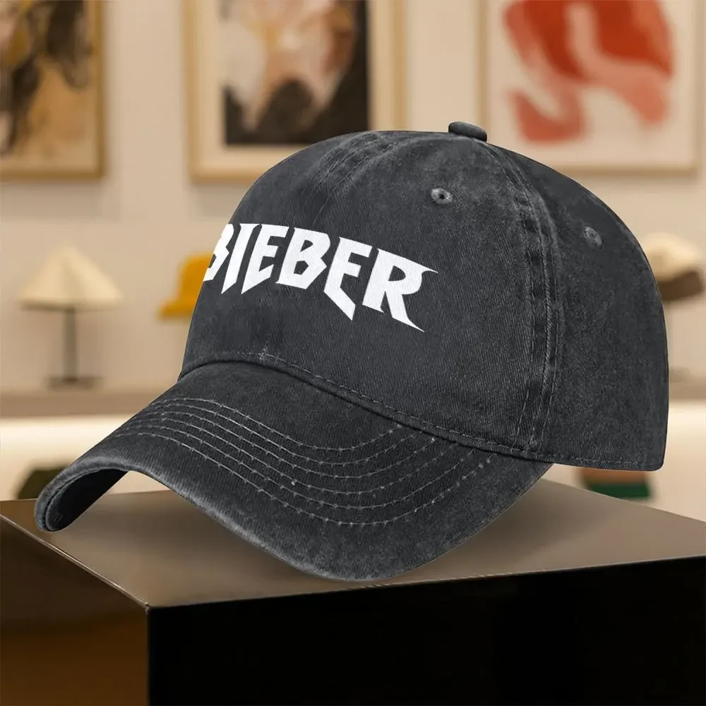 Classic Trendy Printed Bieber-Style Baseball Cap, The Best Accessory For Men And Women On The Go, A Fashionable Classic Vintage