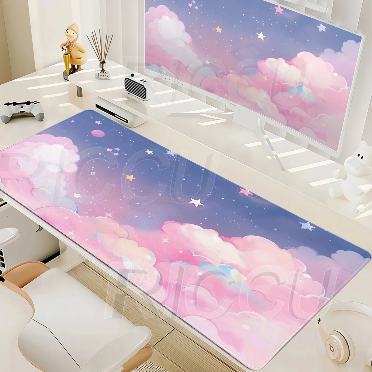 Różowe chmury – podkładka pod – Pc Gaming Pink recenzja i cena