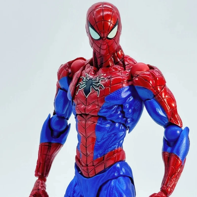 

Kaiyodo Ver2.0 Spider-Man Action Figures Model Kit Articulated Multi Accessory Toy Anime Peripheral Ornament Boy Birthday Gift