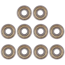 10pcs 8 x 22 x 7mm Skateboard Scooter Bearings Wheels ABEC-5 608ZZ