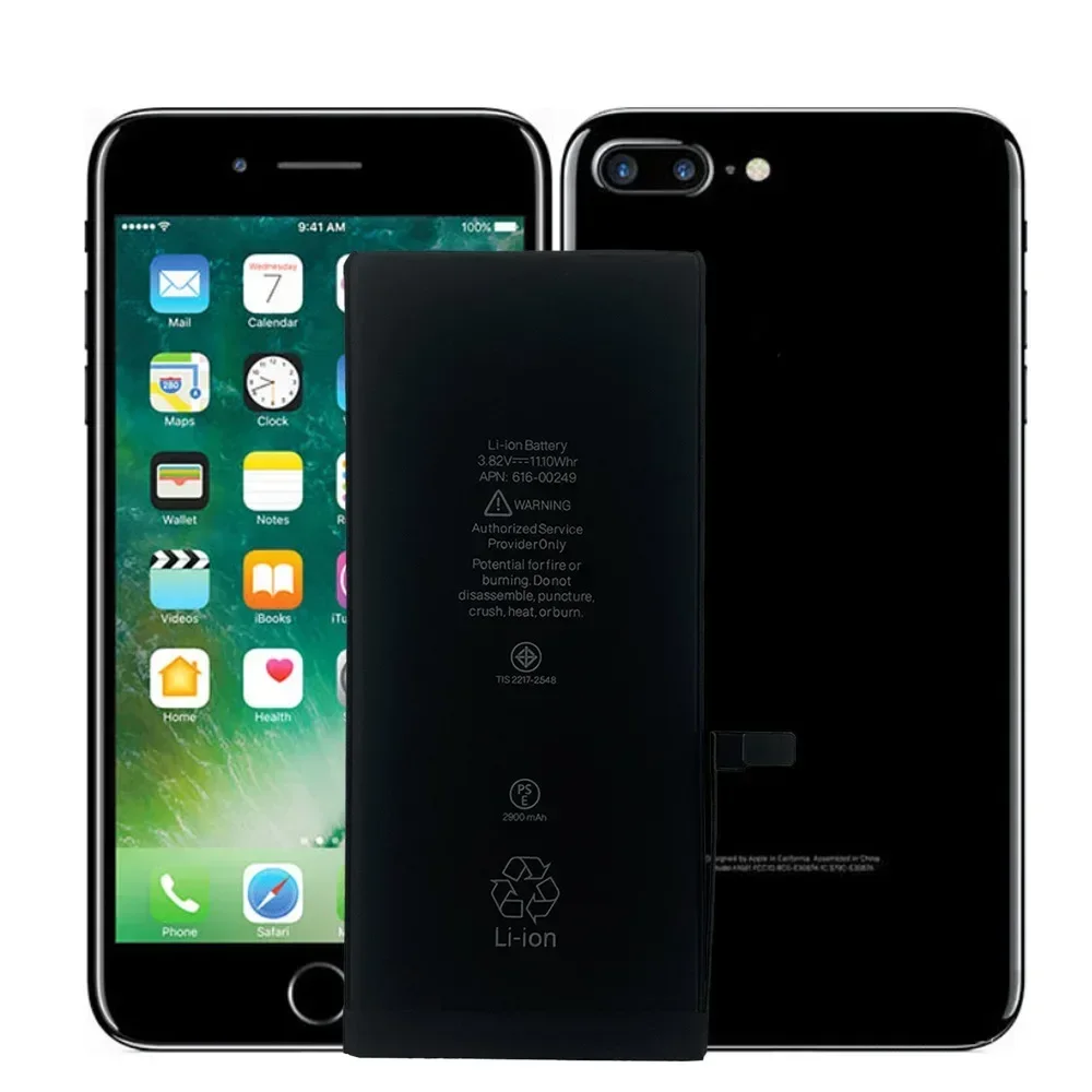 

High Quality Replacement Battery For Iphone 7 PLUS Mobile Phone I7p 2900mAh Large Capacity Built-in Lithium Battery