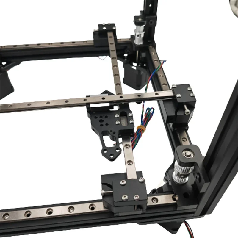 Imagem -02 - Kit de Atualização de Impressora 3d Anexo k3 Movimento do Eixo Cnc Trilhos Lineares de mm Cor Preta xy