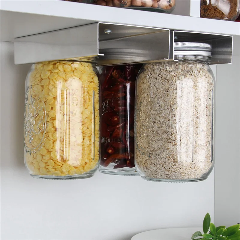 AA81-Mason Jar Organizer Holde - Mason Jar 8Oz recensione e prezzo