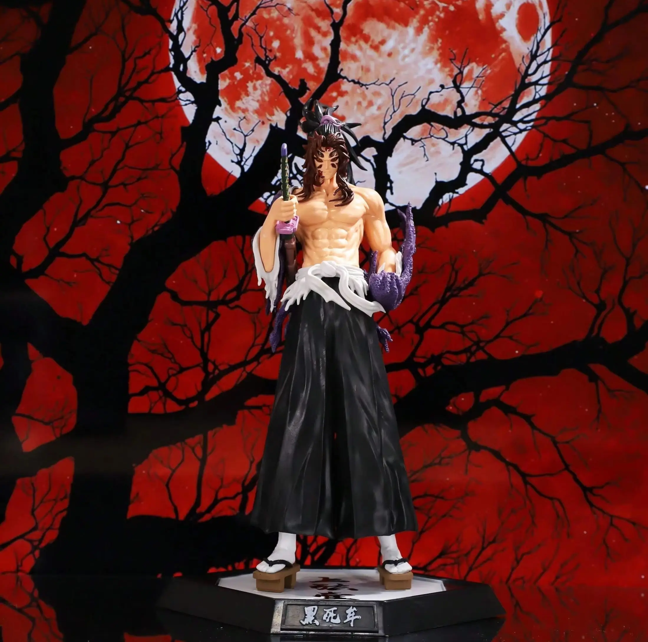 

Demon Slayer Upper Moon Character Muzan Kibutsuji Kokushibo Doma Akaza Gyutaro Exquisite Figure Model