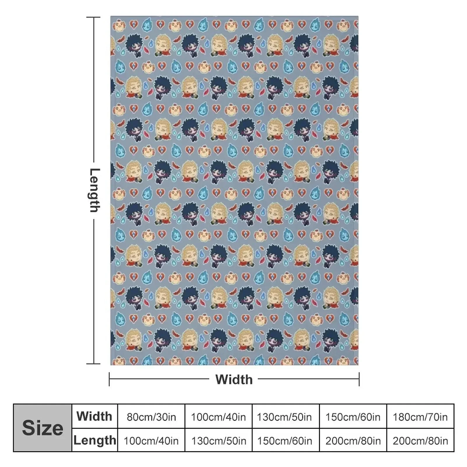 Hotwings (Blue) Throw Blanket Hairy Bed manga Sofa Throw Blankets