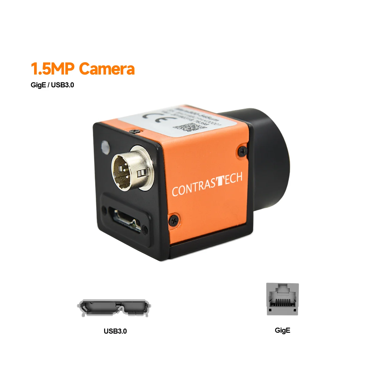 1.5MP 249 Fps 77 Fps GigE USB 3.0 So Ny IMX273 1/2.9 Global CMOS Mono Color 3d Machine Vision Video Camera For Detection