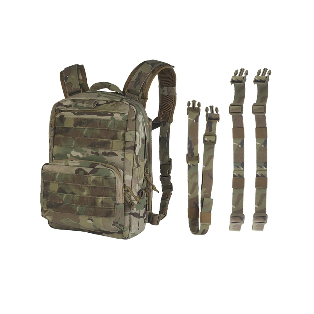 Assault Backpack Set With Breathable lining, Can be equipped with protective panels, and can be attached as an external protecti