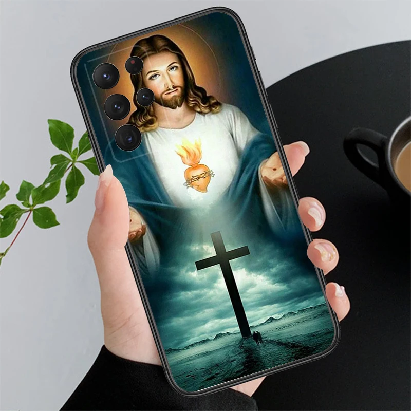 Jesus Christ Phone Case For Samsung Galaxy A52S A21S A33 A23 A35 A55 A14 A32 A52 A53 A54 A51 A71 A15