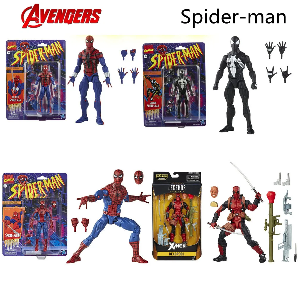 

Marvel The Avengers Spiderman Deadpool Peripheral Toys Joints Are Movable Anime Model Figure Collection Ornament Decoration Gift