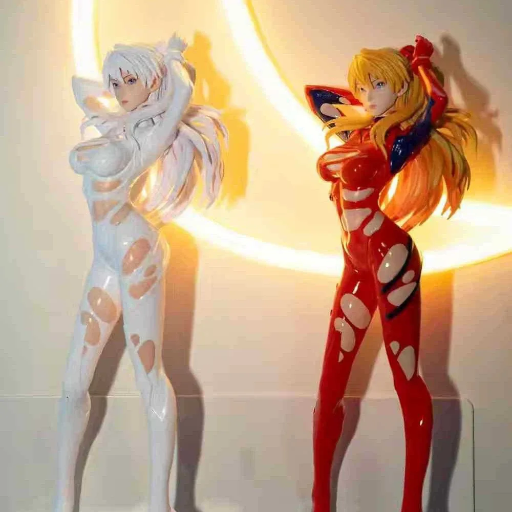 

New Century Evangelion Anime GK Beauties Statue Handmade Figure Action Figure Toys & Hobbies Desktop Ornament Model