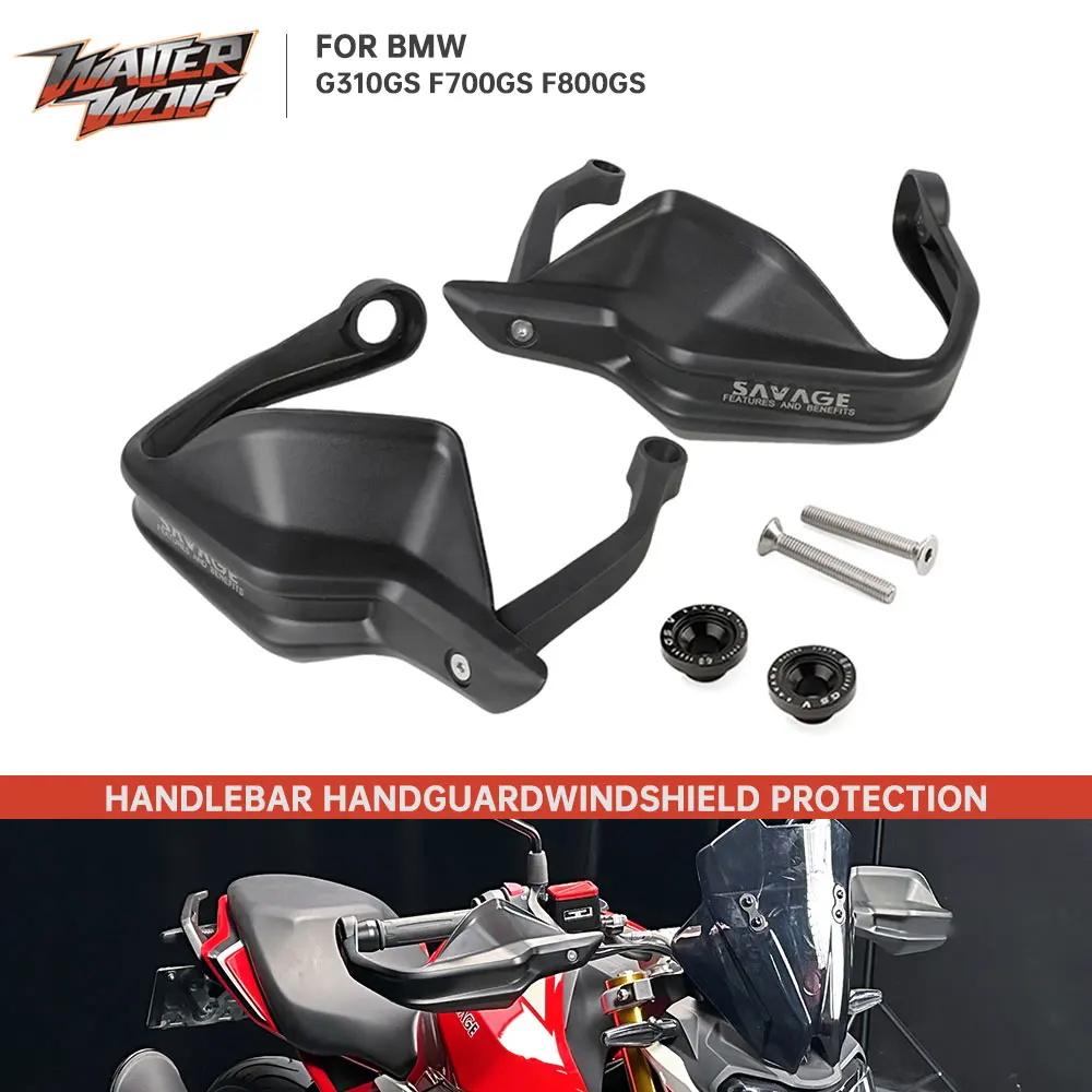 

Black Motorcycle Handguard Protection For BMW G310GS F700GS F800GS G 310 F 700 800 GS 2006-2020 Handlebar Windshield Guards