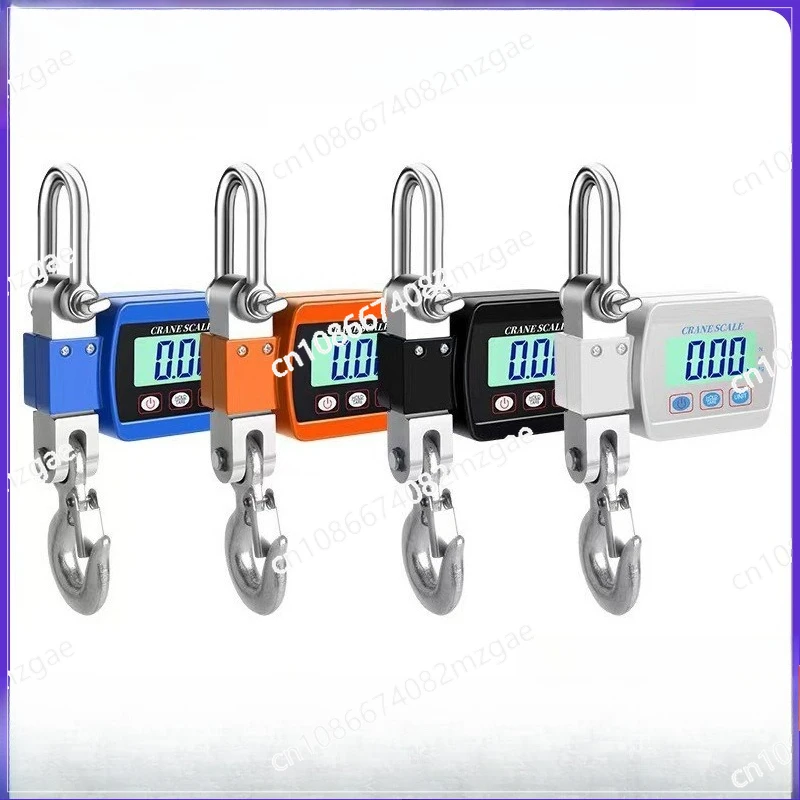 

Digital Display Electronic Hook Balance - 500KG Handheld Large Hook Tool for Industrial Weighing