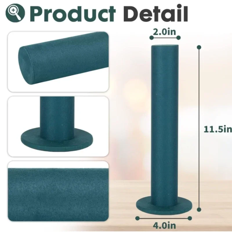 حامل عرض ساعة سوار المجوهرات المخملية، عبوة واحدة من رباط الشعر، سوار برج عمودي Scrunchie T-Bar، حامل أرفف، منظم خزانة