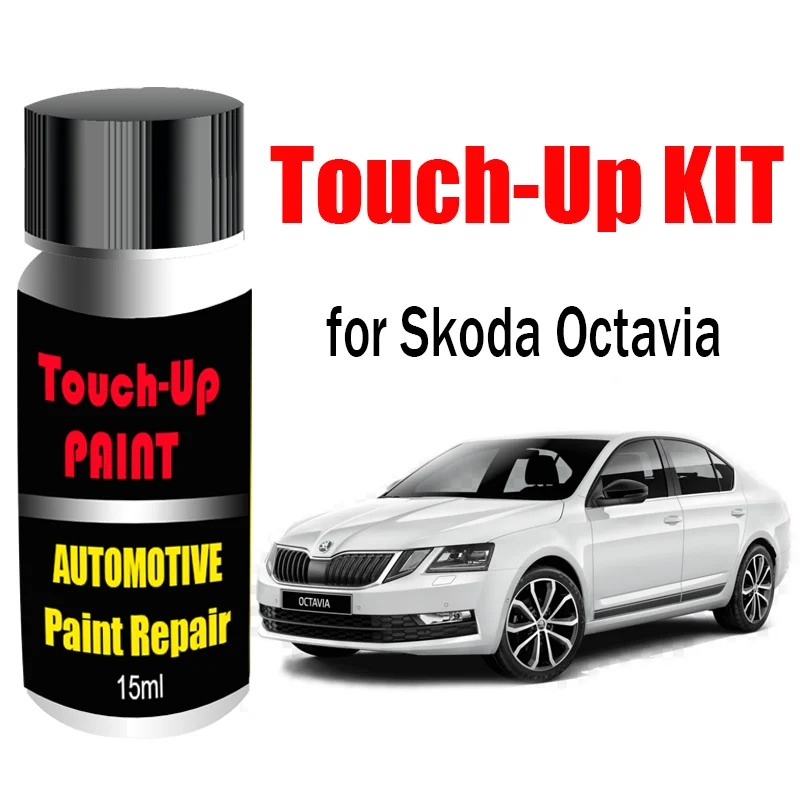 Custom Car Paint Touch Up Kits for Skoda Octavia/Skoda Octavia RS Paint Scratch Remover Car Paint Care Accessories