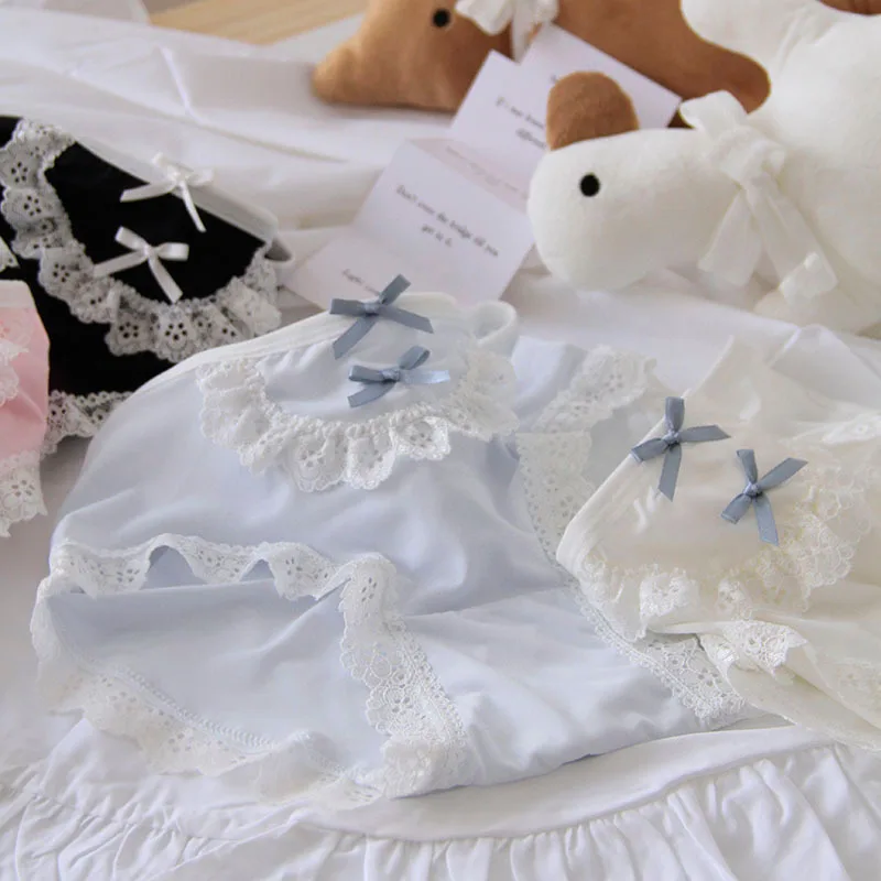 Arrival Lace Pure Desire Style Panties High Appearance Level Sweet Cute Girls Breathable Comfortable Mid Rise Ice Silk Briefs