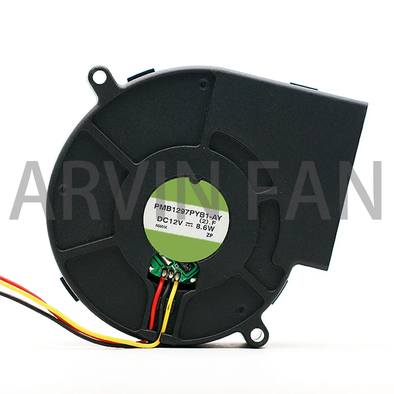 PMB1297PYB1-AY 12V 8.6W 9733 9 Turbo Blower Cooling Fan