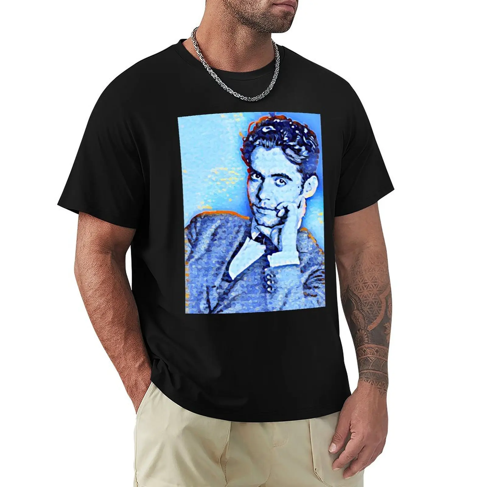 

Federico García Lorca Artwork Federico García Lorca Portrait Federico García Lorca Wall Art T-Shirt