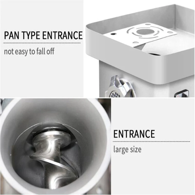 Meat Grinder High-power Vertical Automatic Large-scale Enema Machine Meat Filling MachineMachine view 5