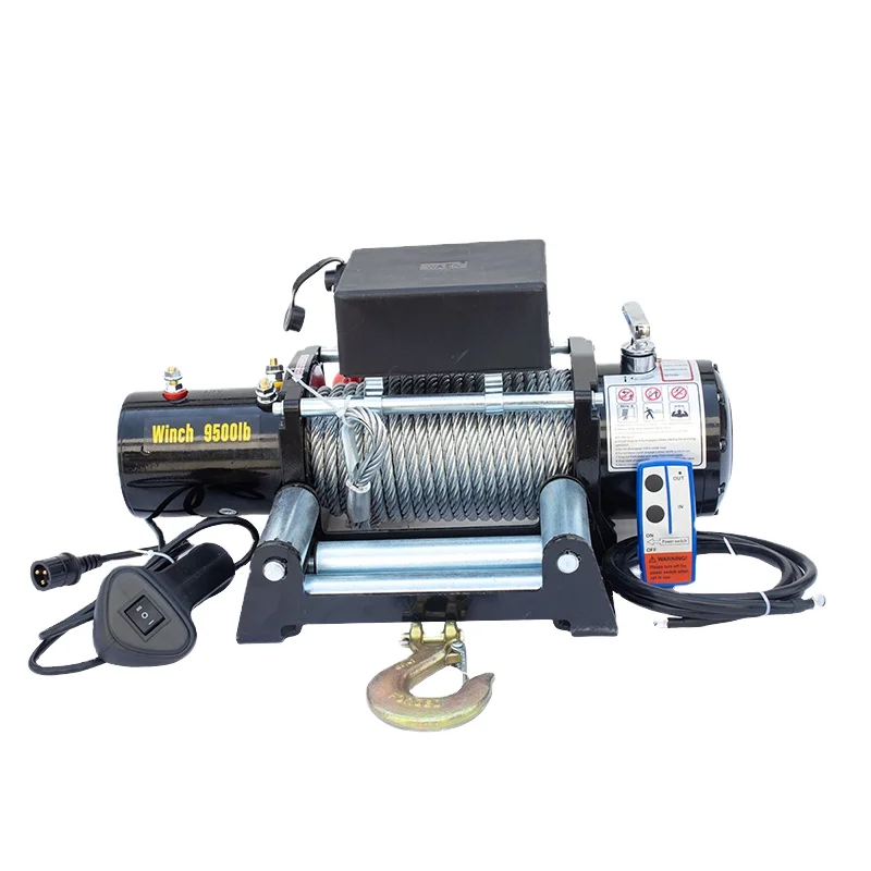 12000LBS Wire Rope Pulling Electric Winch for Construction Machine