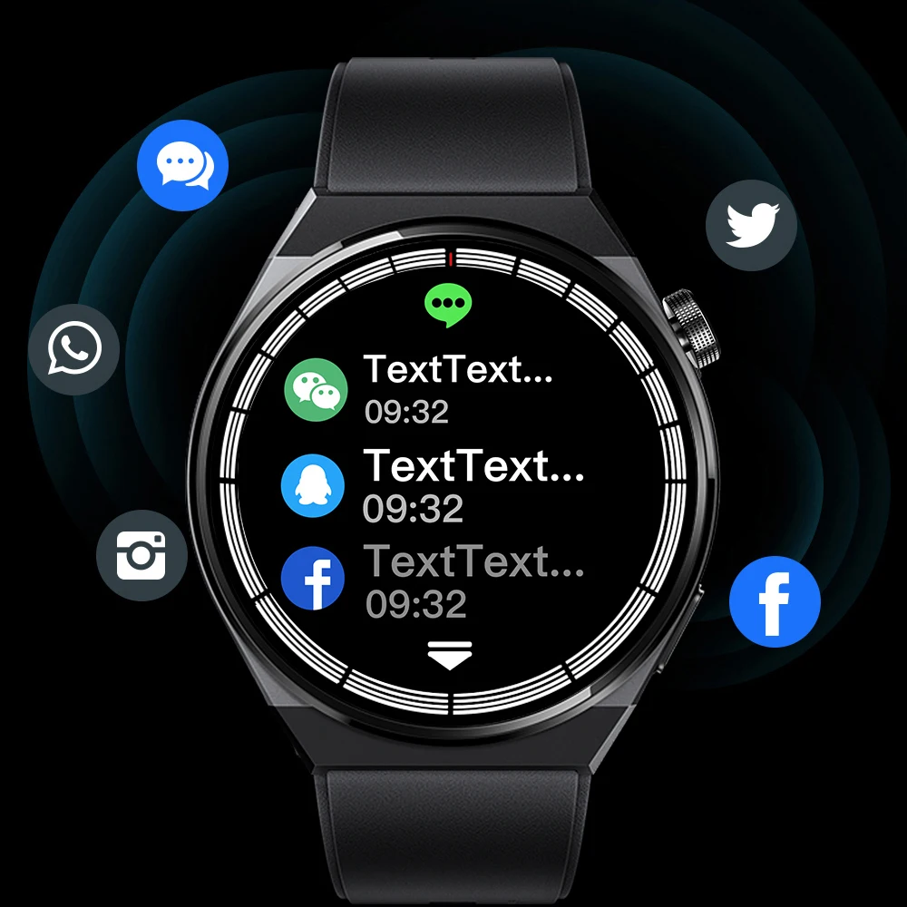 VALDUS GT8 Jam Tangan Pintar Pria Wanita Panggilan Bluetooth Asisten Suara Deteksi Denyut Jantung NFC Kompatibel dengan Jam Tangan Pintar Android IOS