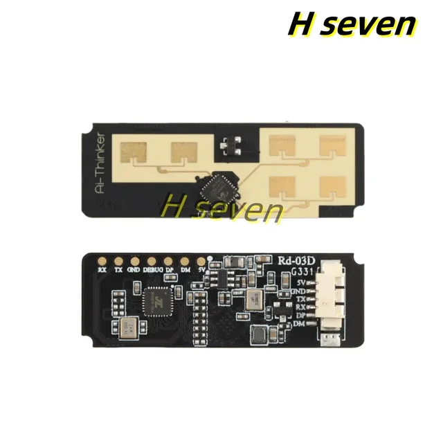 Rd-03D 24G wielocelowe pozycjonowanie trajektorii ruchu człowieka i śledzenie lokalizacji moduł czujnika radarowego antena PCB pokładowych