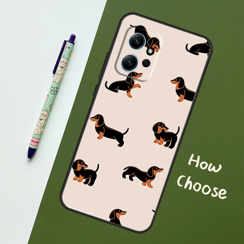 لطيف الكلب الألماني الساخن الحال بالنسبة ل Xiaomi Redmi ملاحظة 14 برو 9 10 11 12 13 11S غطاء ل Redmi 15 15C 14C 12C 10C 13C