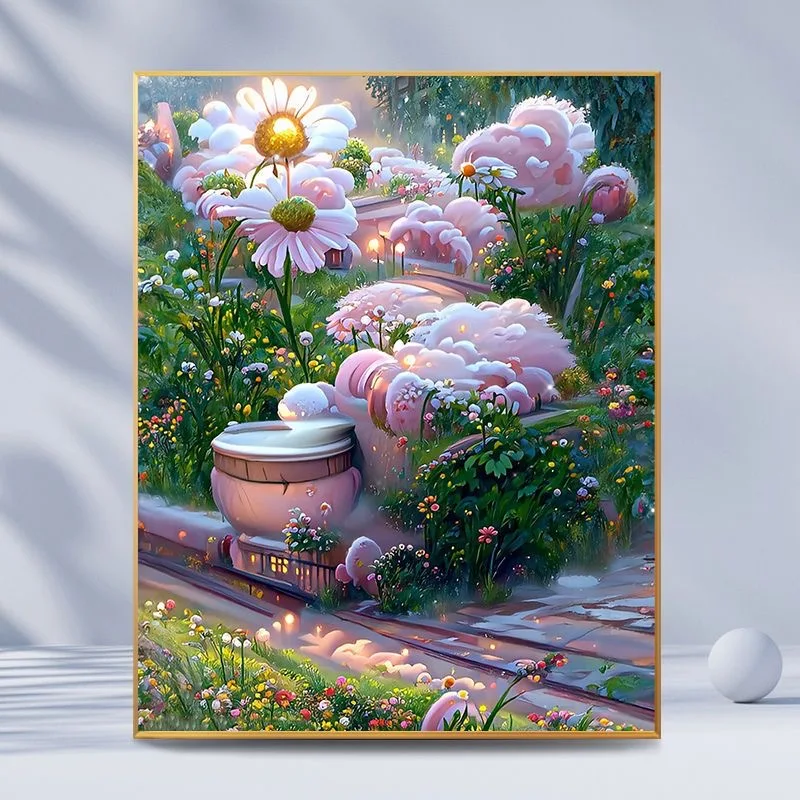 

A-0243 Romantic Peony Flower Art Print