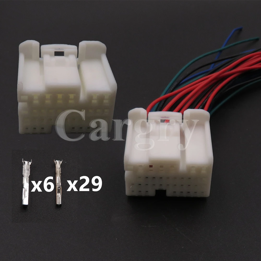 1 Set 35P 1674928-1 AC Assembly Car ECU Controller Wire Socket for Toyato Automotive Connector with Wires