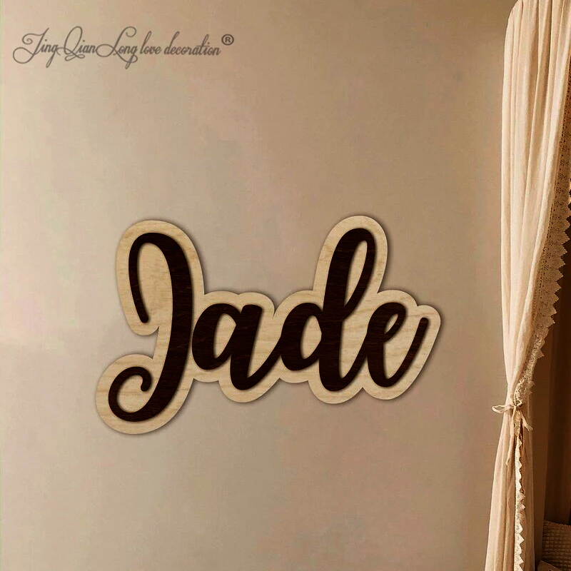 

Custom Name Sign for Nursery Decor, Above Crib, Personalized Name Sign, Wooden Name Sign, Wall Decor