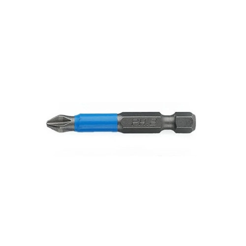 1pc 50mm Anti Non-slip Screwdriver Bit Alloy Steel Screwdriver Hex Shank  Magnetic Electric Impact Screwdriver PH1/PH2/PH3/PZ1