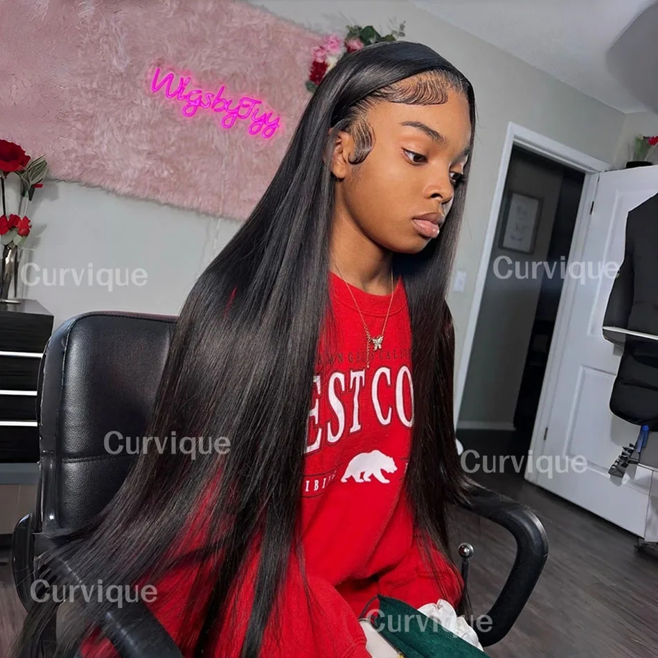 

30 40-дюймовые прямые парики фронта шнурка для женщин 13X4 13X6 Hd Парик фронтальной части шнурка Бразильский предварительно вырезанный парик 4X4 5X5 Готовые к ношению парики