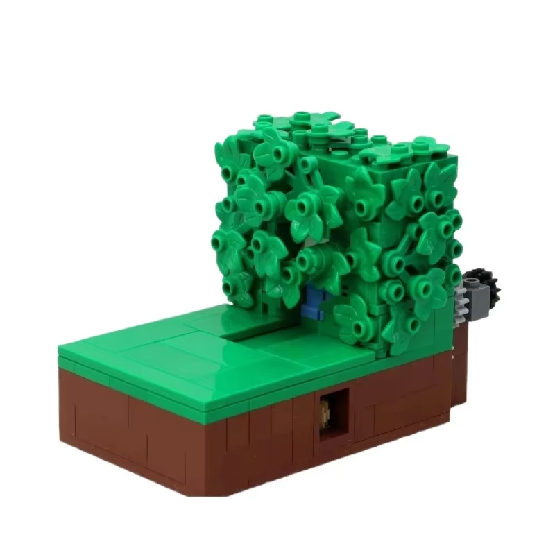 

Модель строительного блока MOC Гомер исчезает в кустях, модульная детская игрушка Brickheadz Skyline, подарок, набор для сборки «сделай сам»