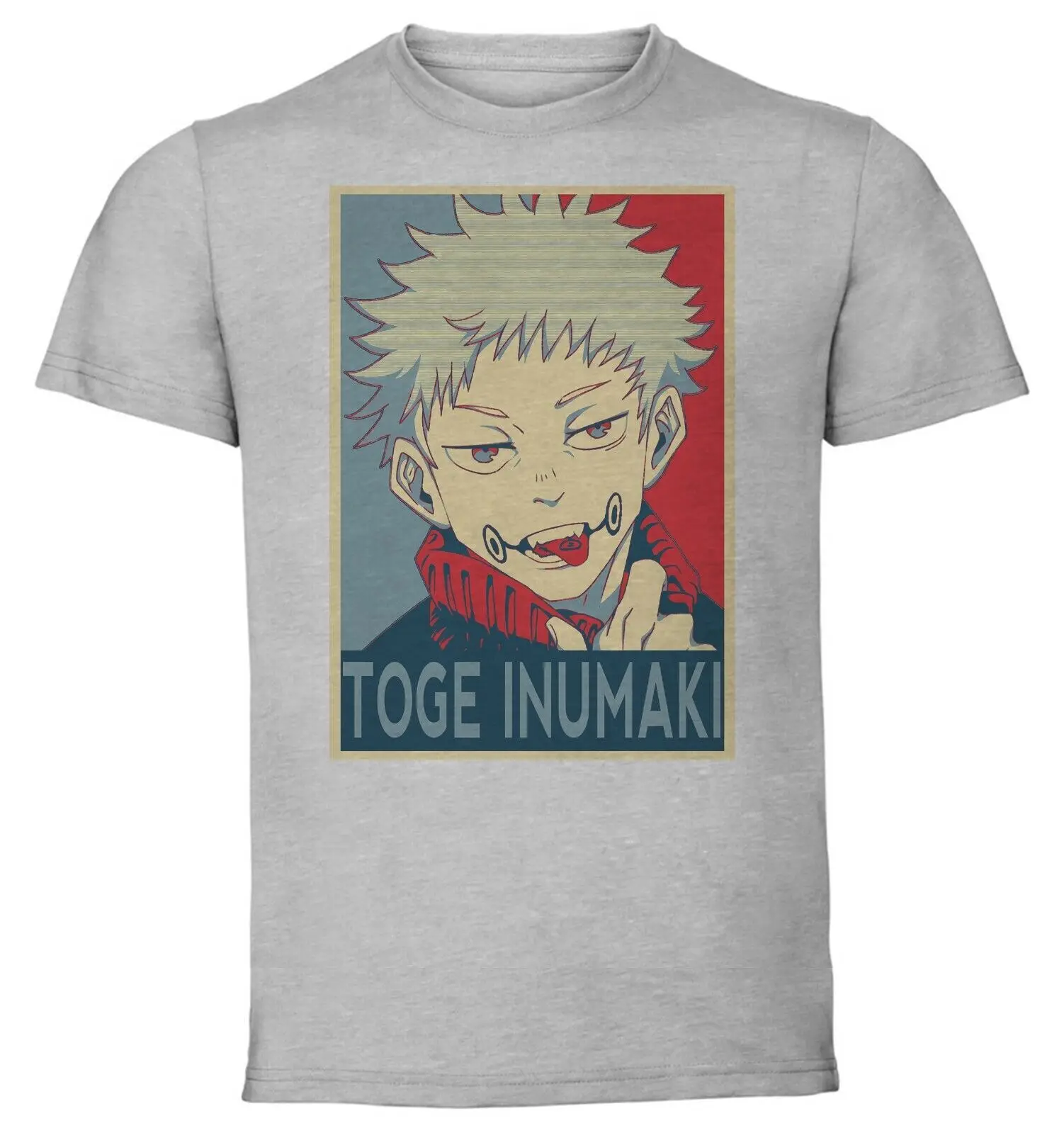 

T-Shirt - Knit - Propaganda Jujutsu Kaisen - Toge Inumaki- Unisex clothing