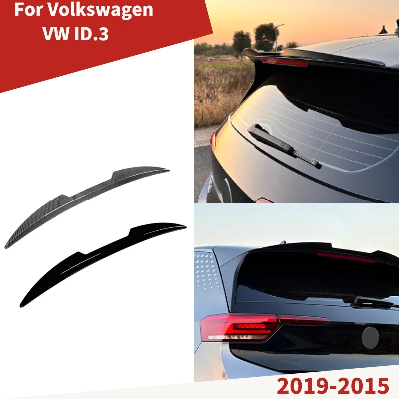 

Rear Spoiler Wing for Volkswagen VW ID.3 2019-2025 Car Guard Board Tail Fin Splitter Body kits Tuning Protector External Parts