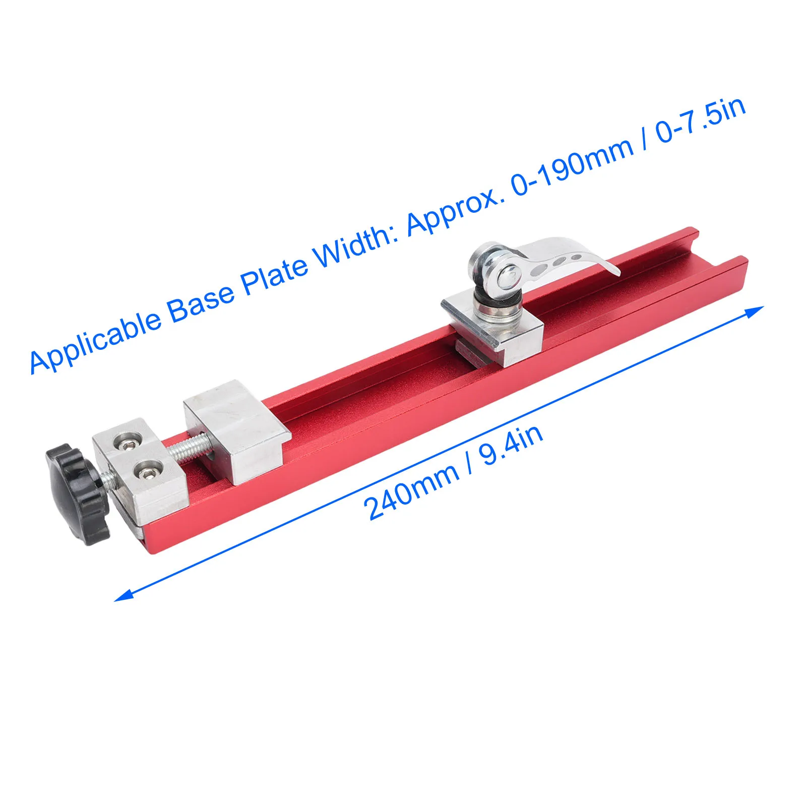 Cutting Machine Base  Woodworking  Base Plate Clamp Tool for 4-6 Inch Cutting Machines 240mm