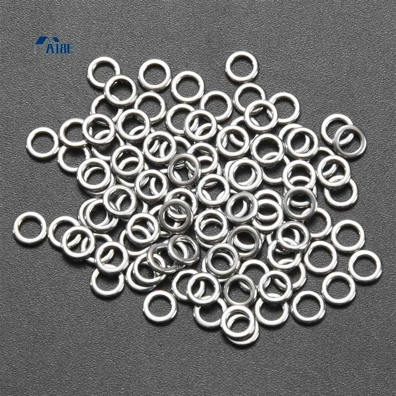 

A18E-400X Fishing Solid Ring Jigging Fishing Accessories The Best 304 Stainless Steel Very Large Test 1