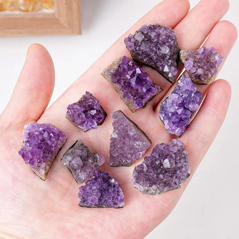 Amethyst Raw Clusters Amethyst Raw Crystal Bulk Crystal, Healing Crystal Clusters, Home Decoration Stone Balancing Energy