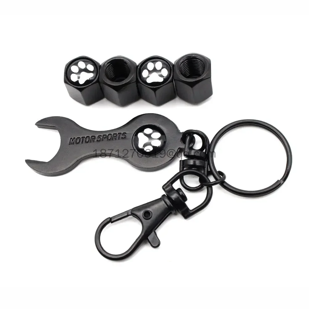 Car Styling Auto Wheels Tire Valve Stem Caps Keychain For BMW Toyota Jeep Land Rover Chevrolet Buick Chrysler Audi Peugeot Hot