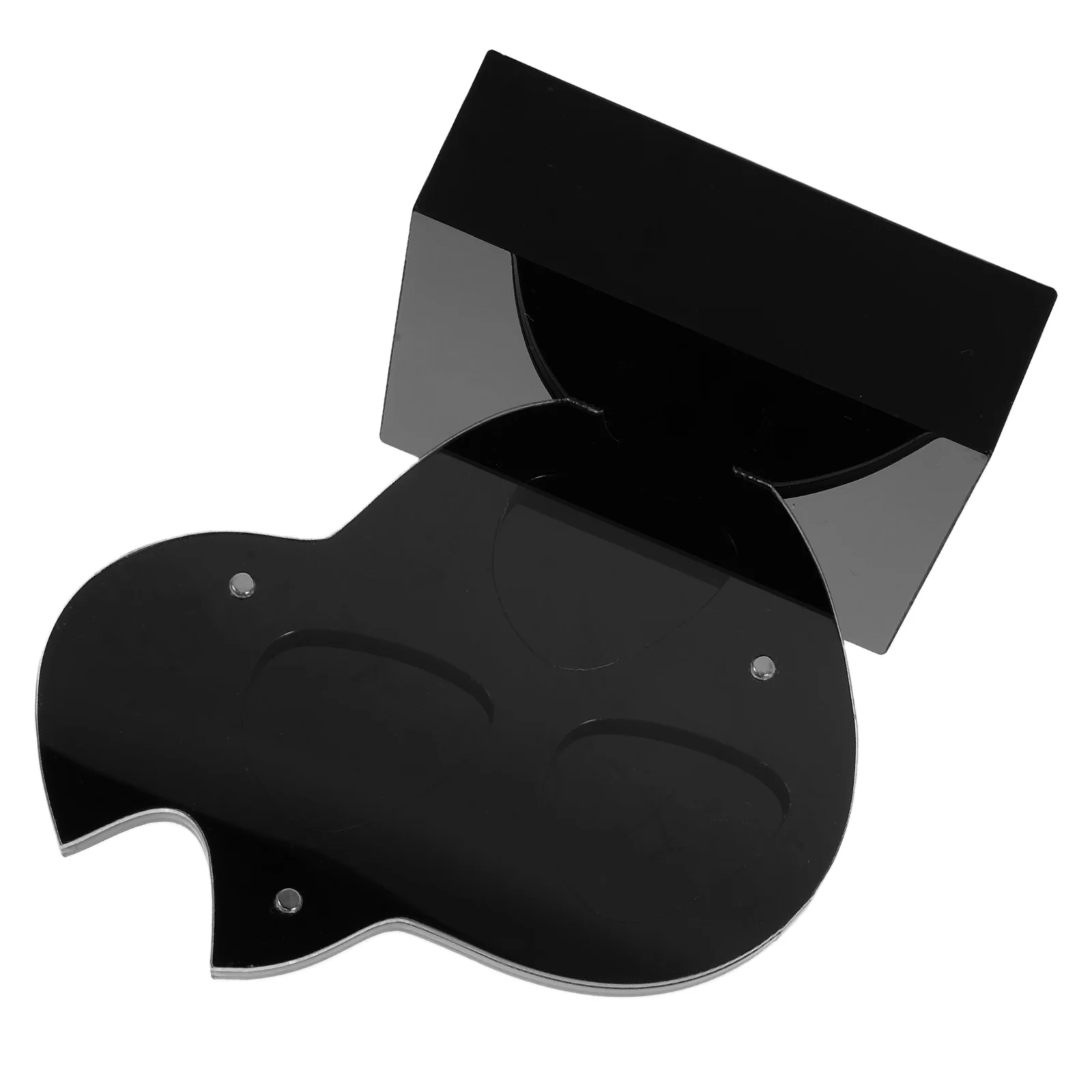 

Guitar Pick Storage Box Case. Base Acoustic Accessories Organizer Showcase Display for Picks