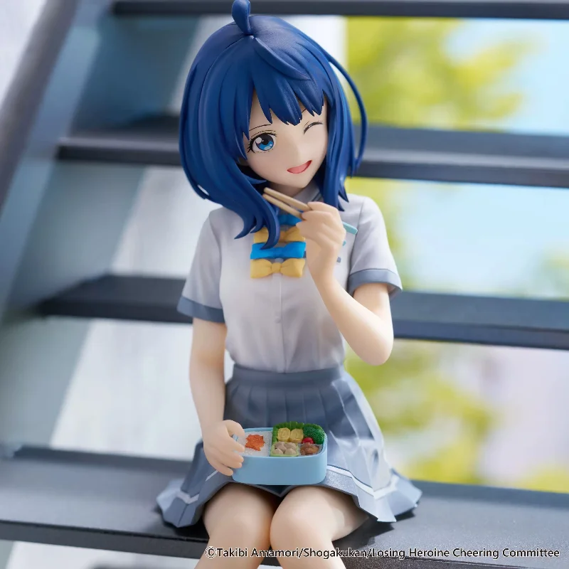 Original Cartoon Figure Too Many Losing Heroines! Anna Yanami Noodle Stopper Action Figure Desktop Ornaments Model