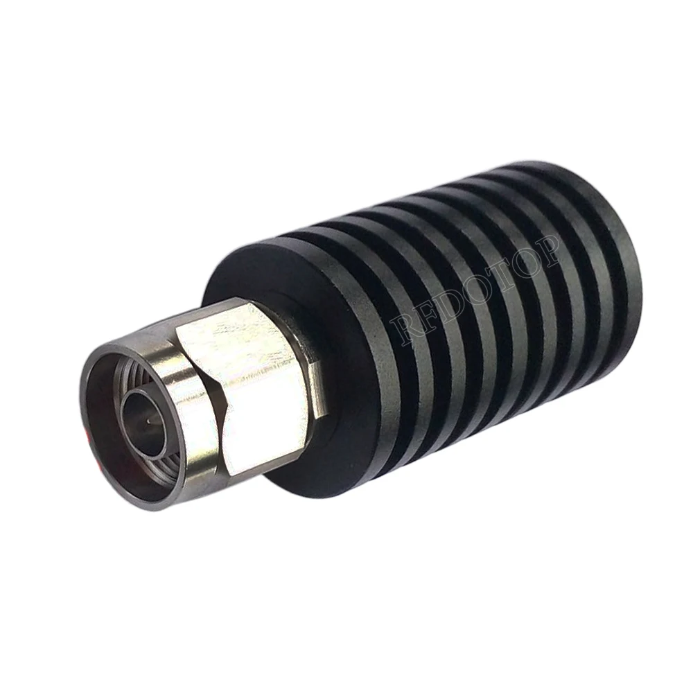 20W L16 N Male Plug Connector DC-3GHz SWR≤1.20 50 Ohm RF Coaxial Termination Dummy Load Nickel Plated N-J RF Accessories