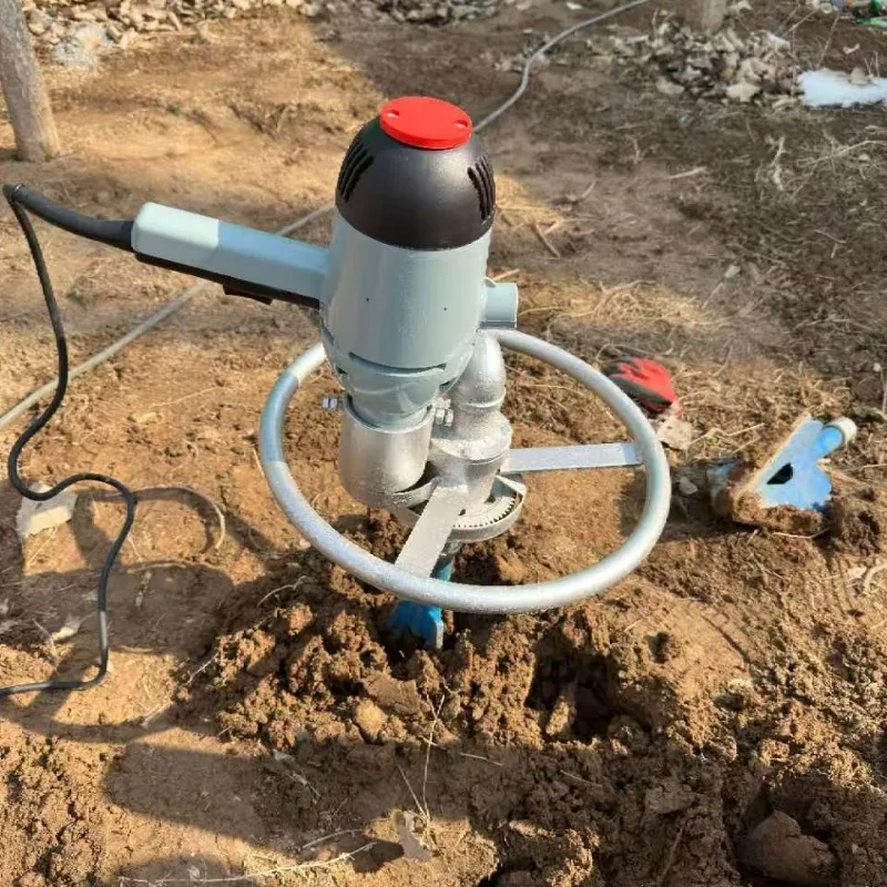 Handheld Electric Drilling Machine for Agricultural Use Lightweight and Small Water Well Drilling